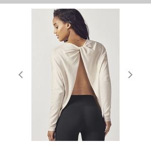 Fabletics split top/sweater